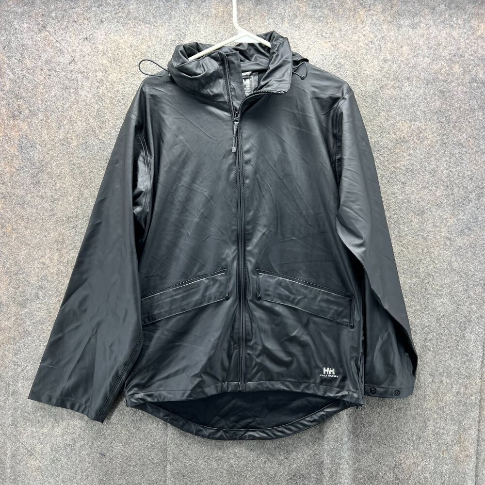 Helly Hansen Jacket Men Small Black Waterproof Ho… - image 1
